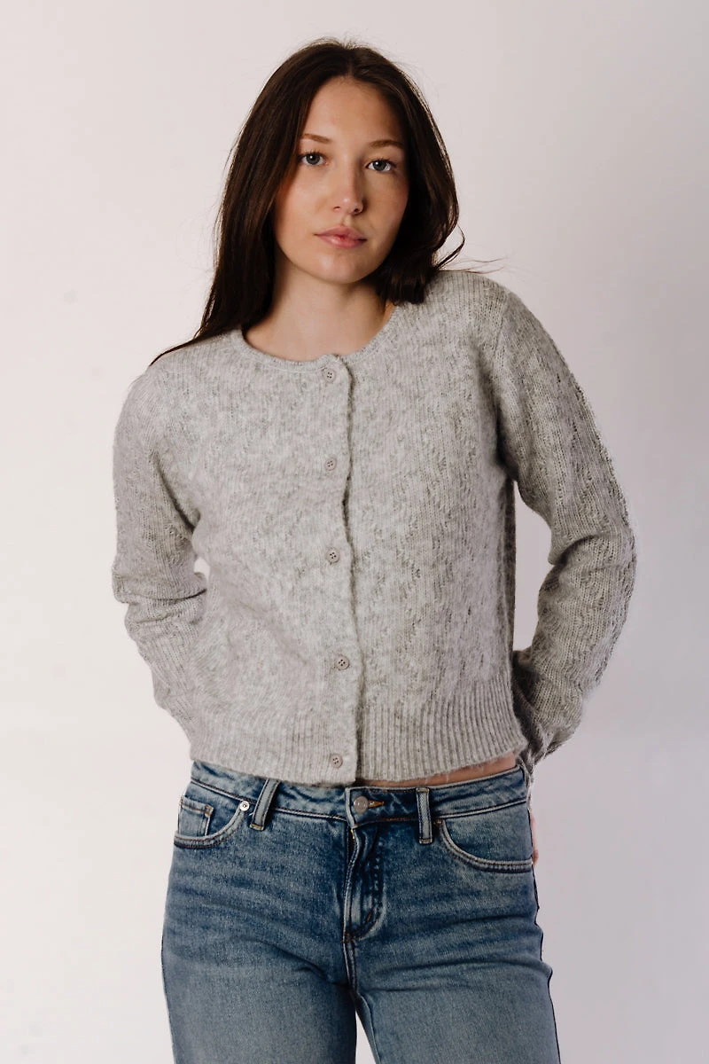 Pointelle Cardigan