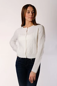Pointelle Cardigan