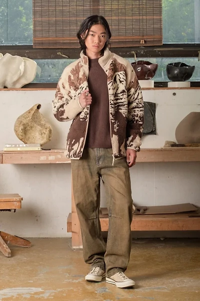 Printed Sherpa Fleece