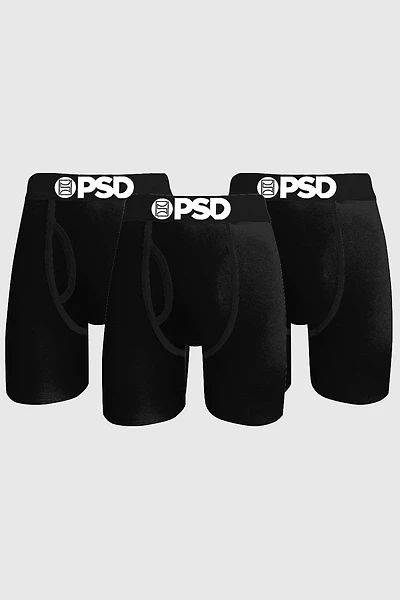 Solid 3 Pack Boxer Brief