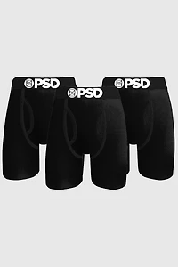 Solid 3 Pack Boxer Brief