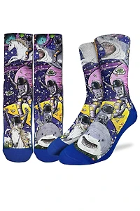 Psychedelic Space Mission Sock