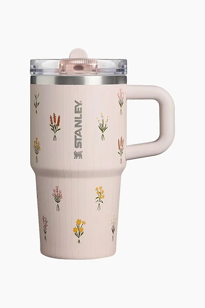 Quencher ProTour Flip Straw 20 oz - Rose Quartz Bouquets