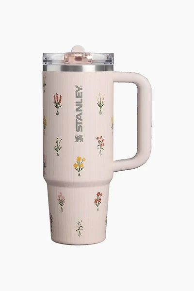 Quencher Protour Flip Straw 30 oz - Rose Quartz Bouquets