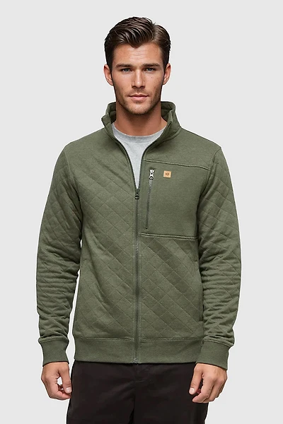 Quilted Full Zip Jacket