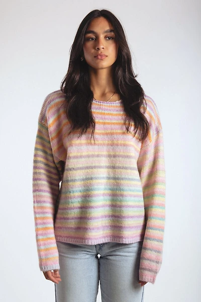Rainbow Stripe Sweater