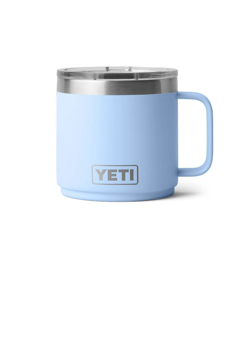Rambler 14 oz Stackable Mug 2.0 - Big Sky Blue