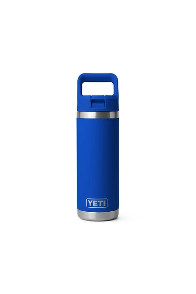 Rambler 18 oz Straw Bottle - Royal Blue