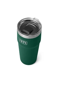 Rambler 20 oz Stackable Cup - Black Forest Green