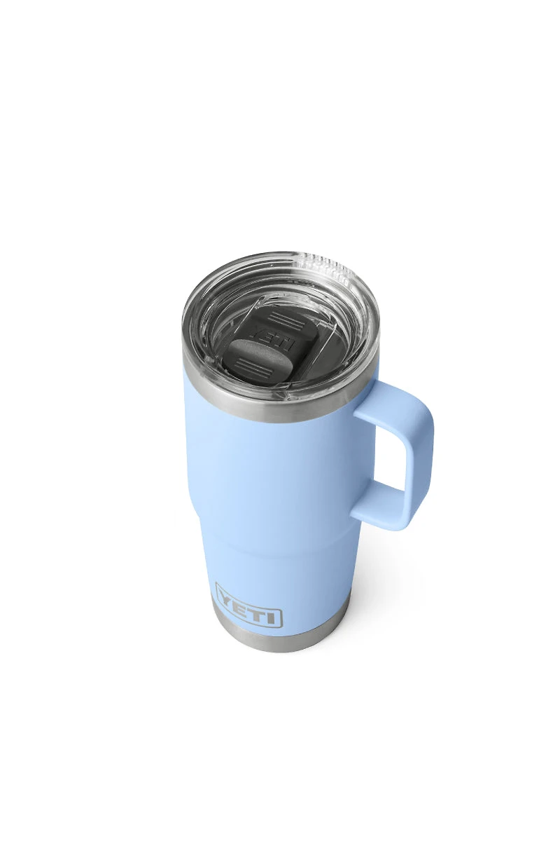 Rambler 20 oz Travel Mug - Big Sky Blue