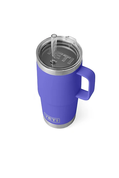 Rambler 25 oz Straw Mug - Ultramarine Violet