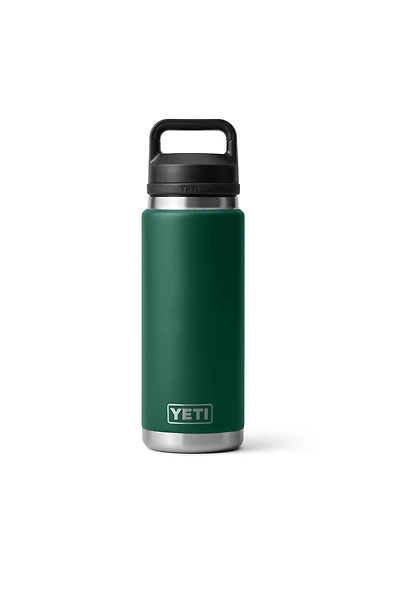 Rambler 26 oz Bottle with Chug Cap - Black Forest Green