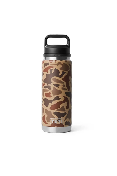 Rambler 26 oz Bottle with Chug Cap - Wetlands Camo