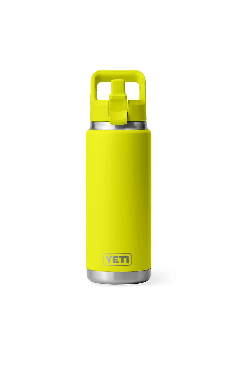 Rambler 26 oz Straw Bottle - Firefly Yellow