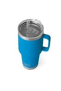 Rambler 35 oz Straw Mug - Big Wave Blue