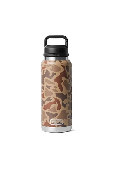 Rambler 36 oz Bottle with Chug Cap - Wetlands Camo