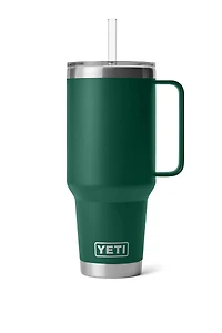 Rambler 42 oz Straw Mug - Black Forest Green