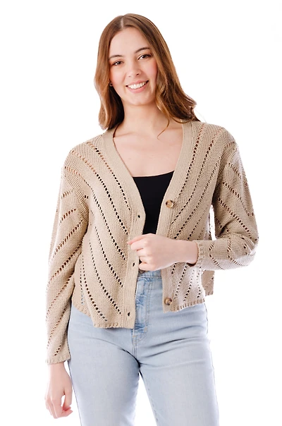 Raya Crochet Cardigan