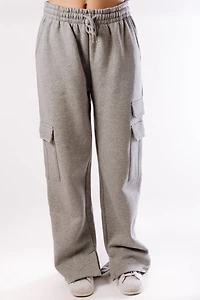 Relax Cargo Wide Leg Pants