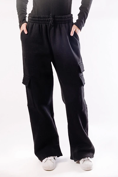 Relax Cargo Wide Leg Pants
