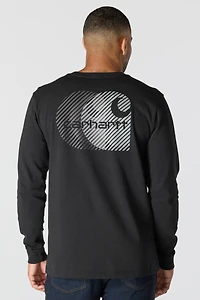 Relaxed Fit C Graphic Long Sleeve Tee