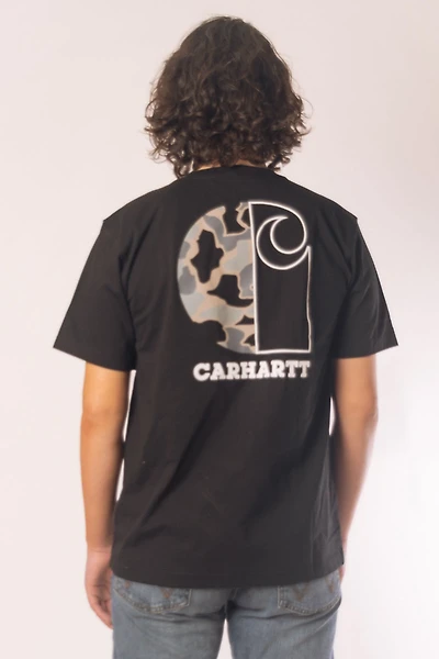 Relaxed Fit Camo Graphic Tee