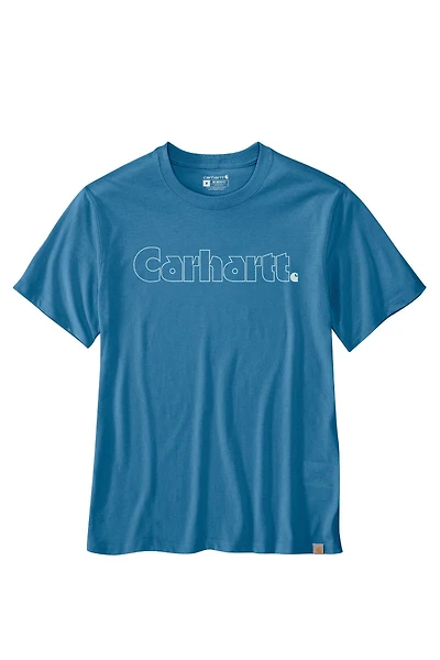 Relaxed Fit Lightweight Logo Tee