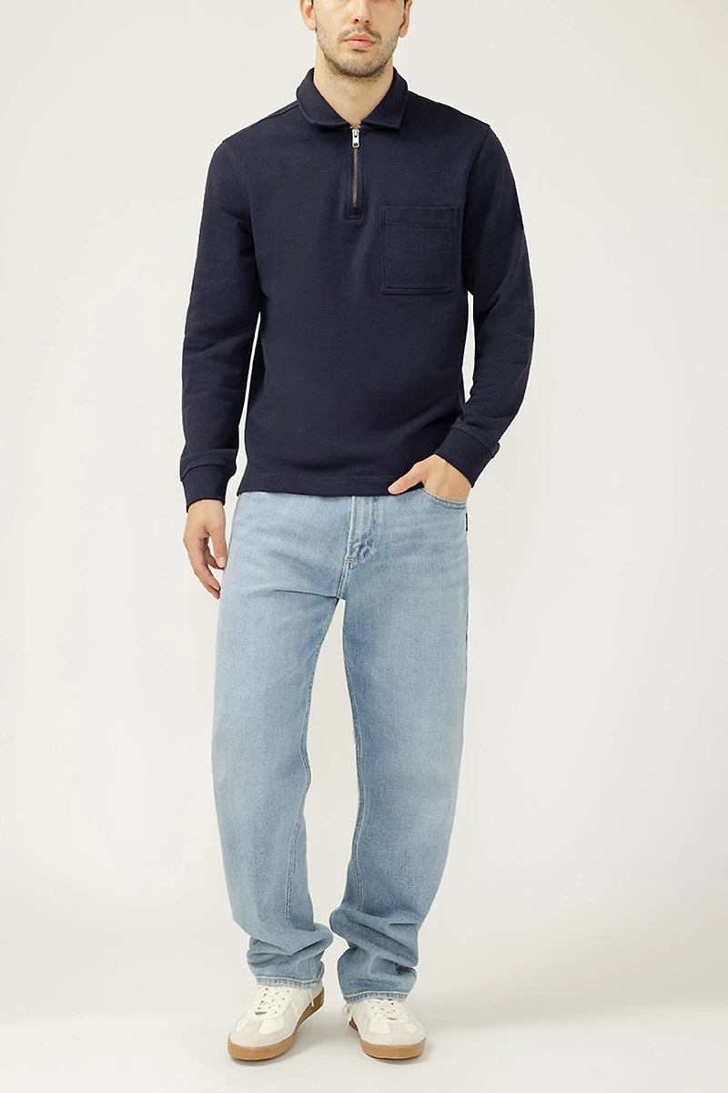 Relaxed Fit Straight Leg Jeans