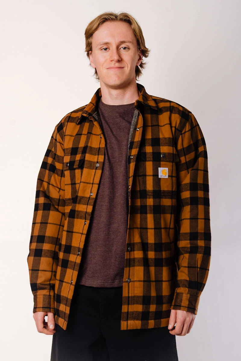 Relaxed Flannel Sherpa