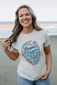 Respect The Locals Whale Tee