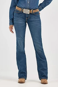Retro Mae Mid Rise Bootcut Jeans