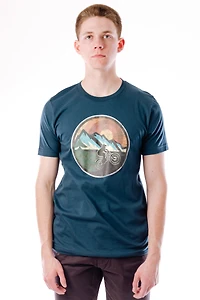 Retro Mountain Biker Tee