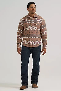 Retro Premium Western Jacquard Shirt