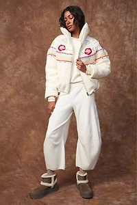 Rose Knit Boxy Jacket