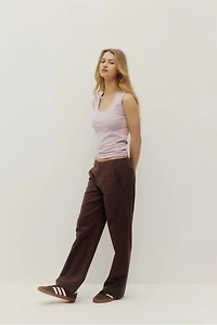 Rosie Low Rise Linen Pants