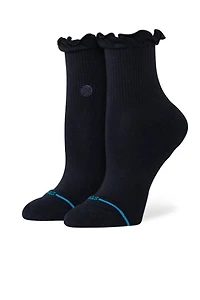 Ruffle Icon Quarter Sock