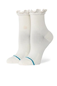 Ruffle Icon Quarter Sock