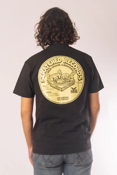 Scratched Records Tee