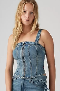 Sculpted Bustier Top