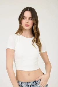 Seamless Crop Tee