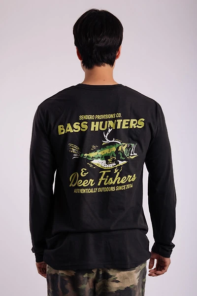Deer Fishers Long Sleeve Tee