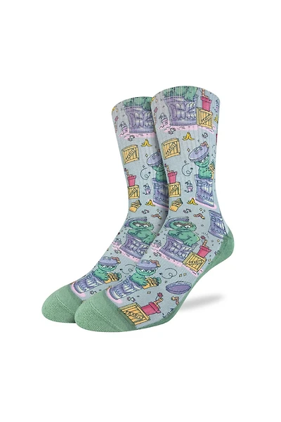 Sesame Street Oscar The Grouch Sock