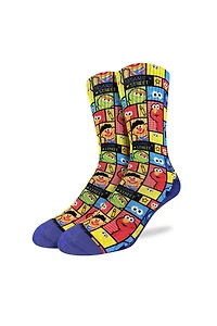 Sesame Street Patterns Sock