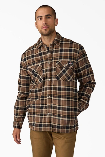 Sherpa Lined Flannel Jacket