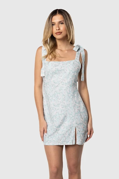 Shoulder Tie Dress