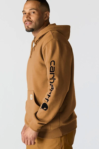 Logo Sleeve Hoodie