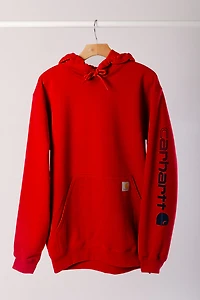 Logo Sleeve Hoodie