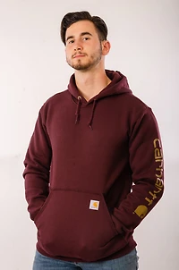 Logo Sleeve Hoodie