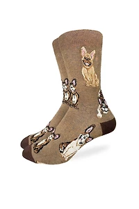 Smiling French Bulldogs Sock
