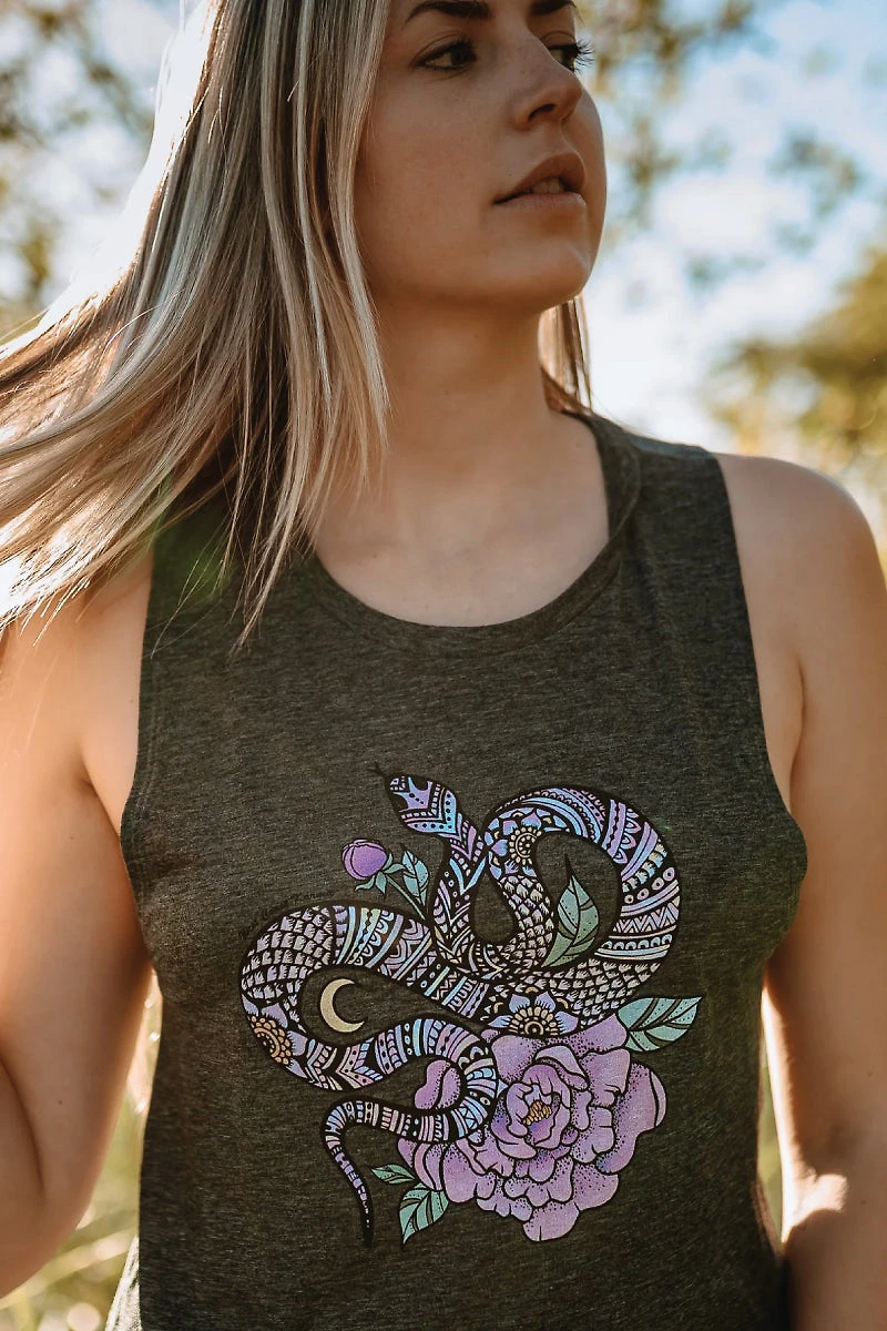 Snake Divine Muscle Tank